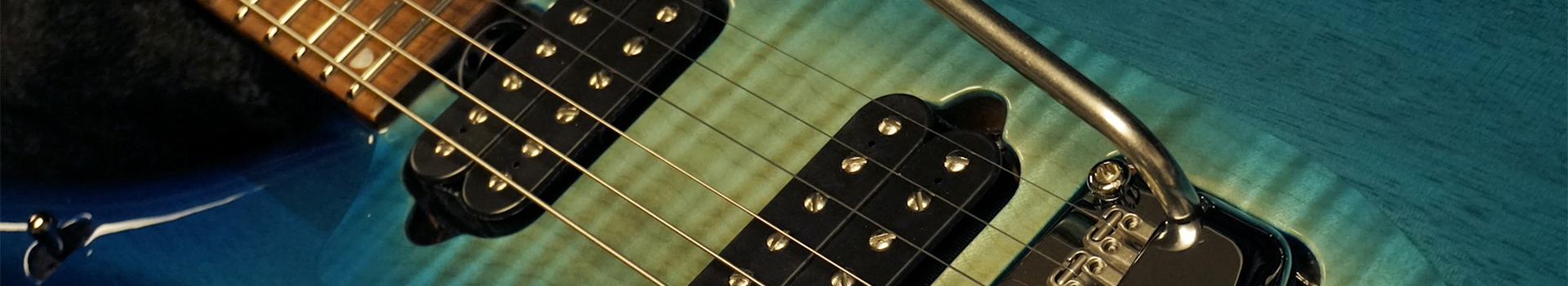 up close guiter finish